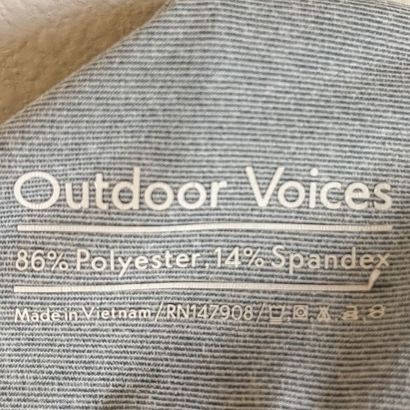 Outdoor Voices Marled Athena Sports Bra | Size XS - Picture 9 of 9